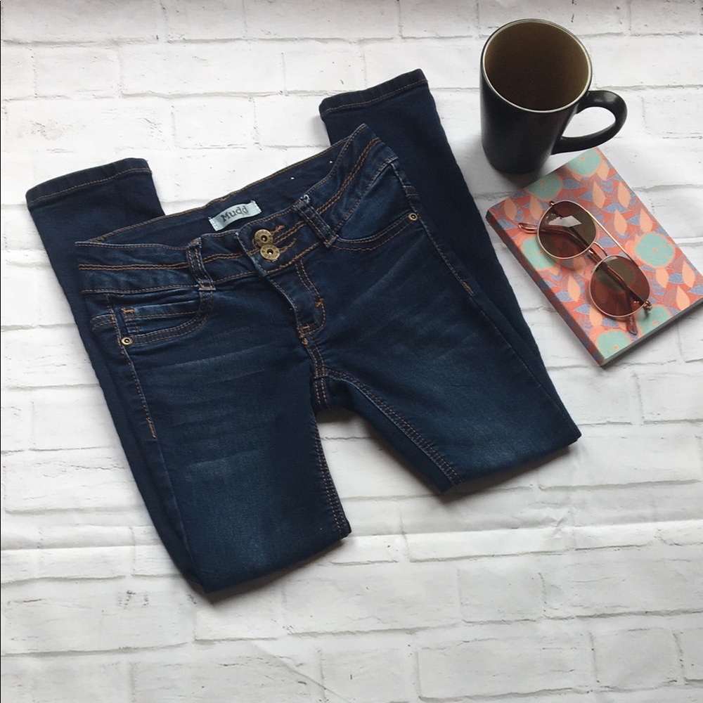 Girls Mudd Stretch Skinny Jeans